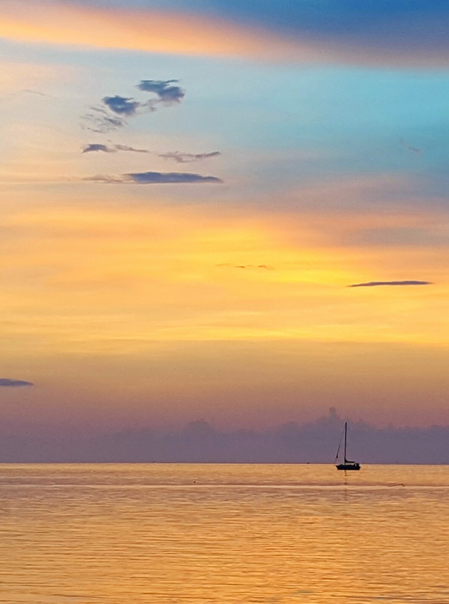 Solnedgang i Florida Keys