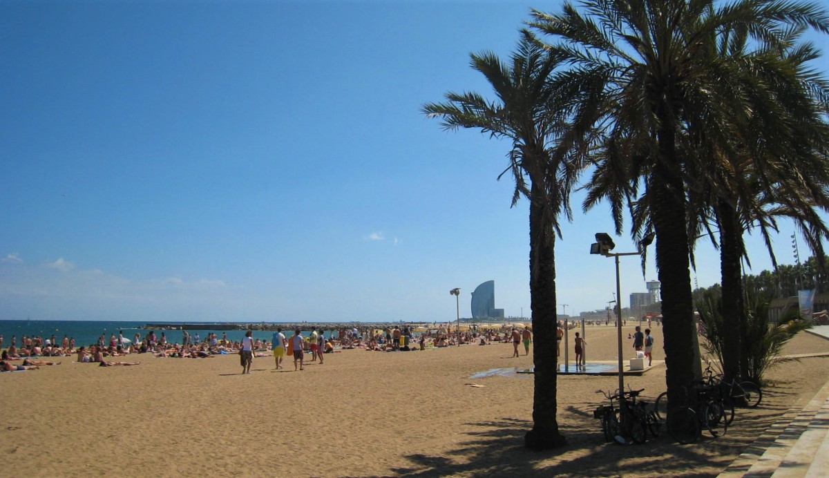 Barcelona strand