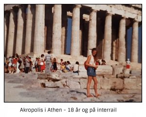Interrail med Athen som mål