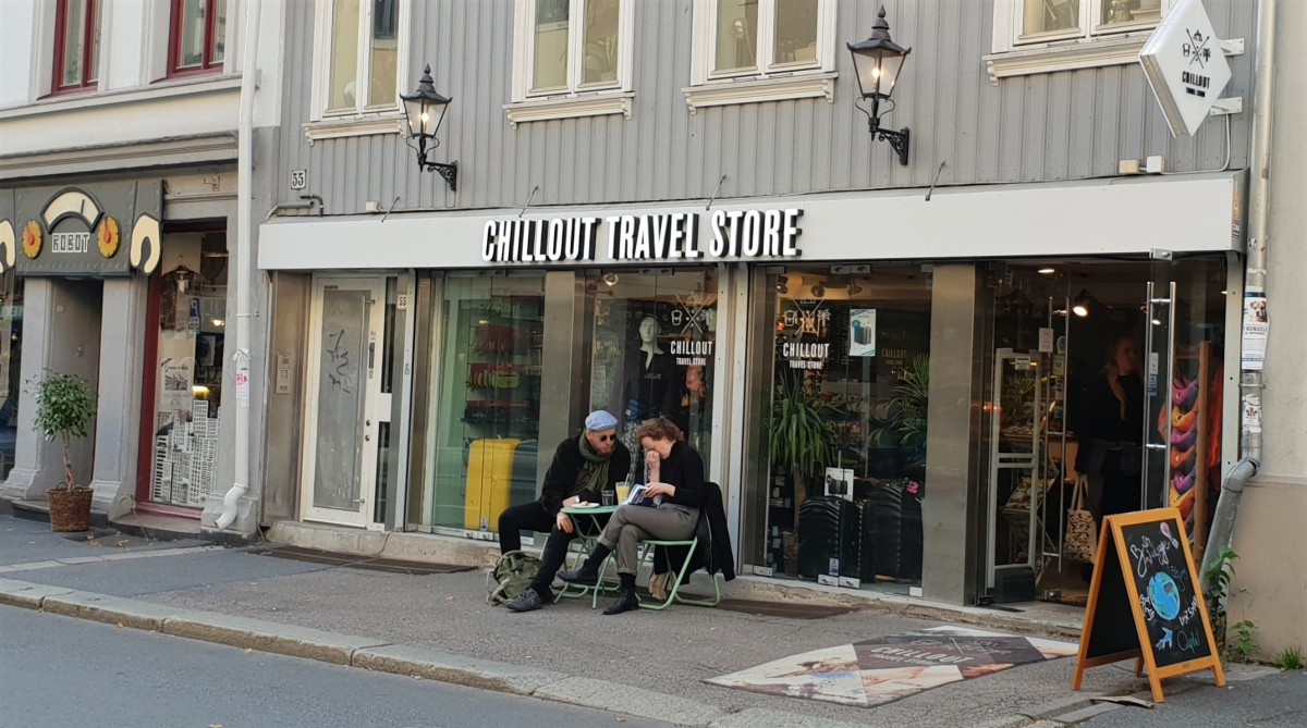 Chillout Travel Store på Grünerløkka.
